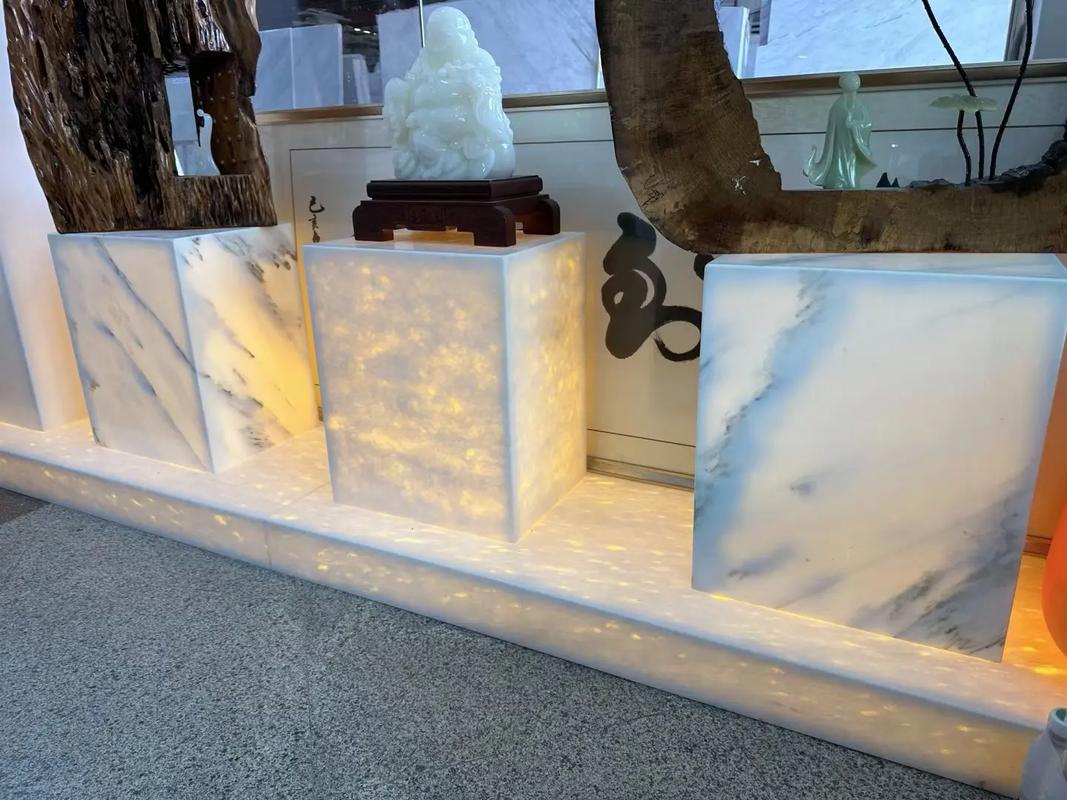 透光石.做出来的艺术品,请大家欣赏#石头工艺 #石材加工 # - 抖音